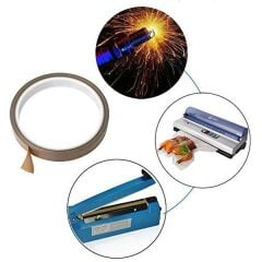 8mm Isıya Dayanıklı Yanmaz PTFE Teflon Bant