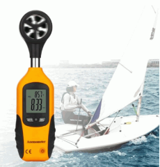 HT-81 LCD Dijital Anemometre Rüzgar Ölçer ve Termometre