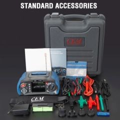 Cem DT-6650 Çok Fonksiyonlu Tesisat Test Cihazı