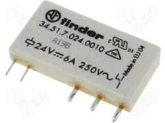 34.51.7.024.0010 Serisi Ultra İnce Pcb Röle