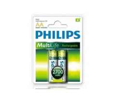 Philips R6B2A270 AA 2700mA Şarjlı Pil