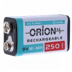 9V 250mAh Ni-Mh Şarj Edilebilir Pil