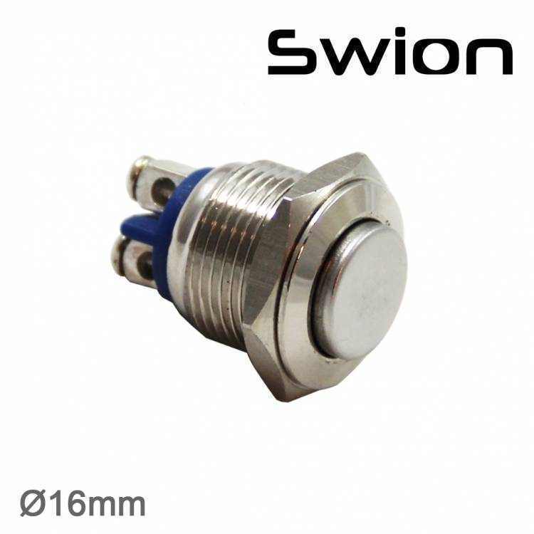 16mm Metal Yaylı Buton Swion