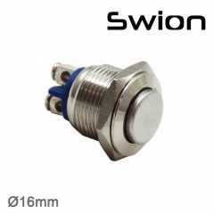 16mm Metal Yaylı Buton Swion
