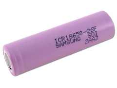 Samsung Li-On 18650 3.7V 2600mAh Lityum Şarjlı Pil