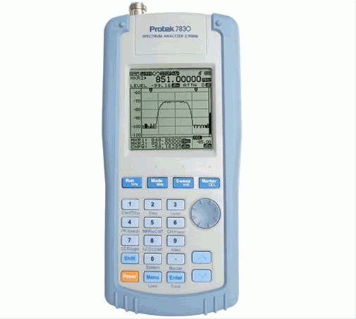 Protek 7830 + G632 İzleme Jeneratörlü Taşınabilir Spektrum Analizör