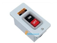 3 Faz Metal Kutulu Güç Buton Anahtarı 15A 2.2KW