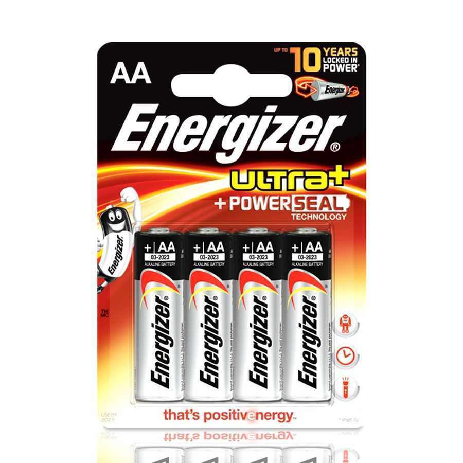 Energizer Power Seal AA 4 Lü Alkalin Kalem Pil