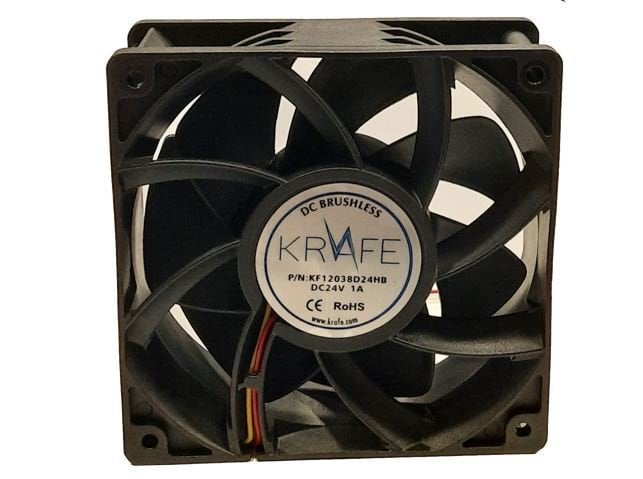 Krafe 120x120x38 24V Dc Turbo Fan