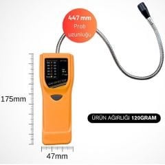 AZ 7201 Yanıcı Gaz Kaçak Dedektörü