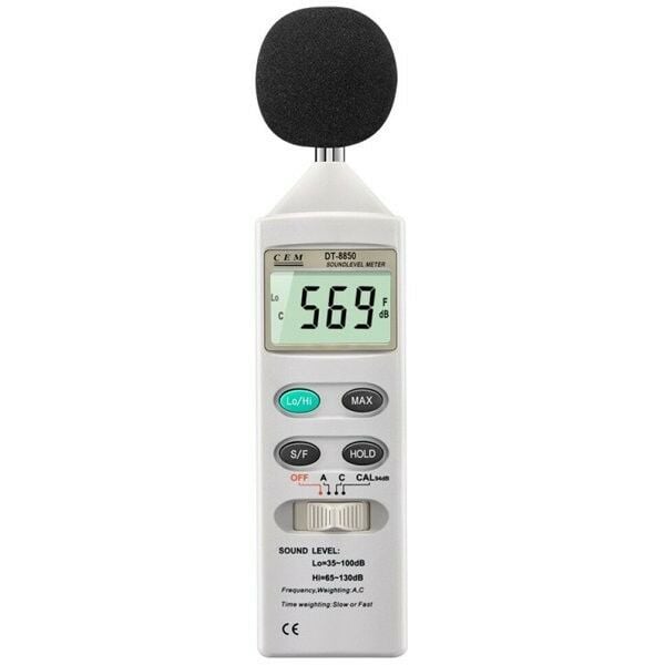 Cem DT 8850 Desibelmetre Ses Seviye Ölçer
