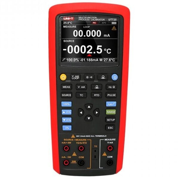 Unit UT725 Çok Fonksiyonlu Proses Kalibratörü
