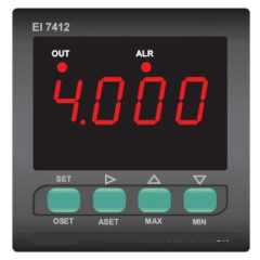 EI7412 SM-AS24 9-30VDC/7-24VAC Kontaklı Dijital Gösterge 72x72