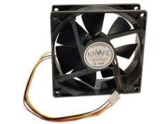 Krafe 92x92x25 12 VDC 3 Kablolu Fan