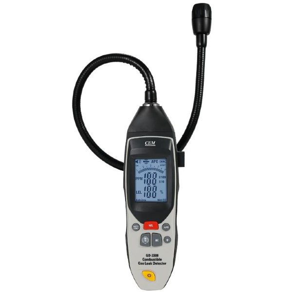 Cem GD-3308 Dijital Yanıcı Gaz Kaçak Dedektörü