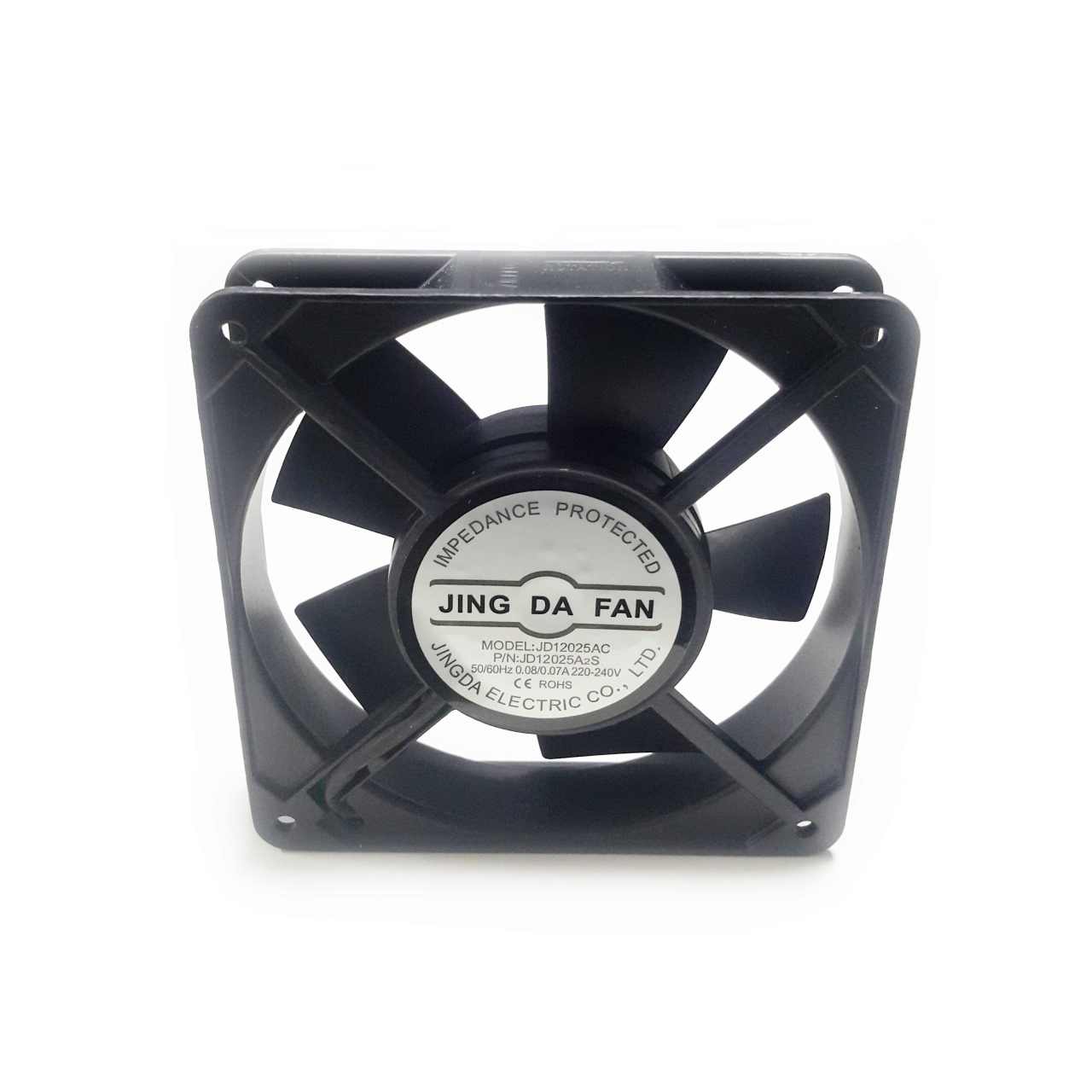 120x120x25 Jing Da 220V Soketli AC Fan