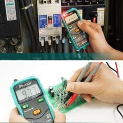 Proskit MT-1509 Cep Tipi Otomatik Multimetre Ölçü Aleti