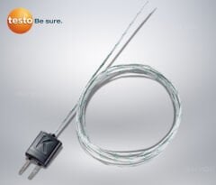 Testo K Tipi Fiberglas Hava ve Yüzey Probu -50 … +400 °C