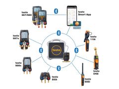 Testo 560İ Set Dijital Gaz Dolum Terazisi ve Akıllı Valf