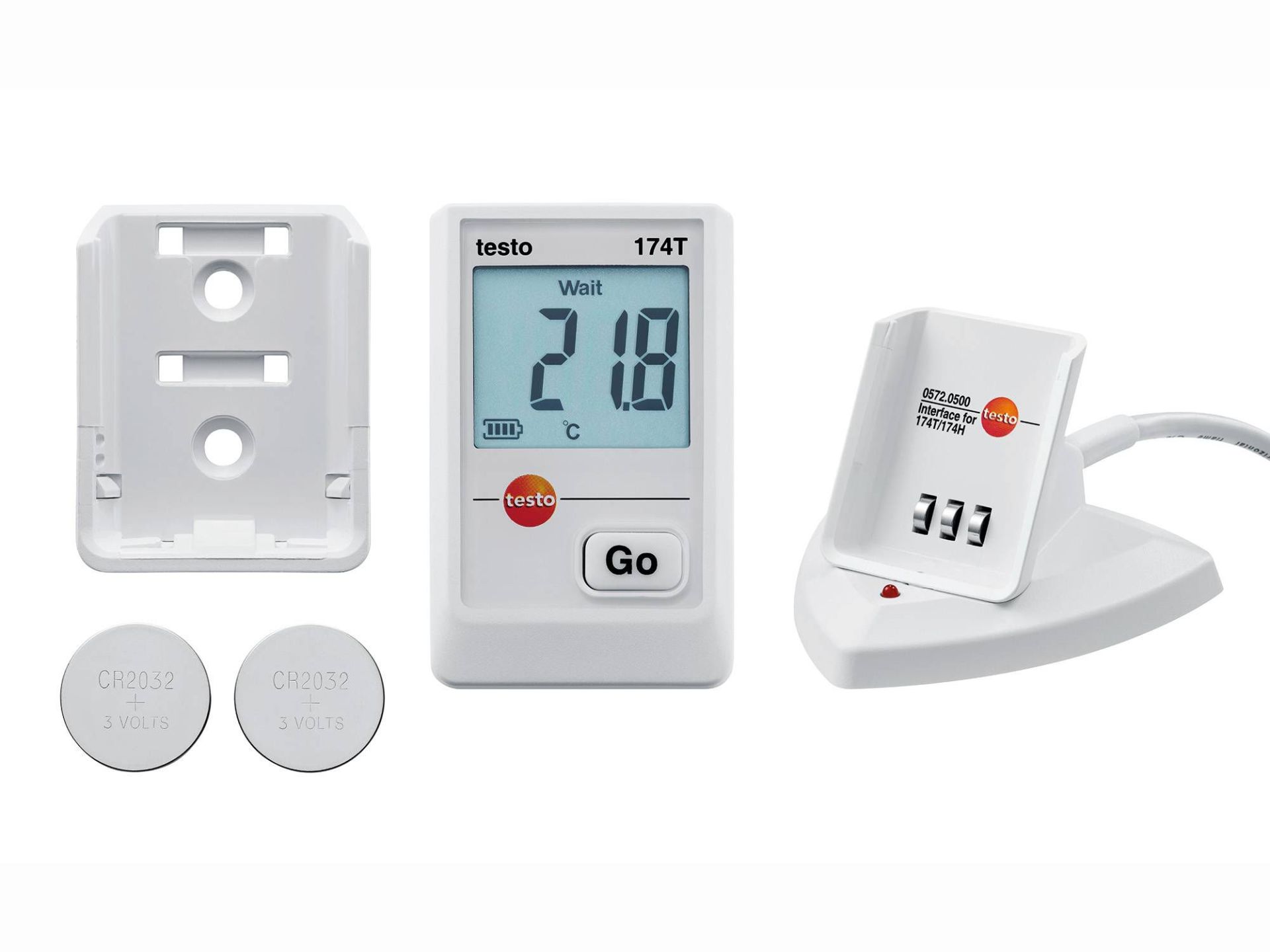 Testo 174T Sıcaklık Kayıt Datalogger Seti