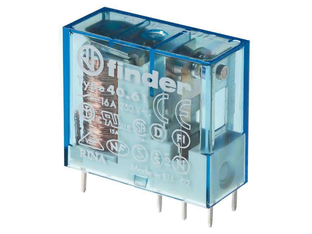 40.61.9.018.000 Finder 18Vdc Röle