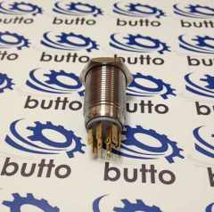 16 mm Işıklı Yaylı Metal Buton IP67