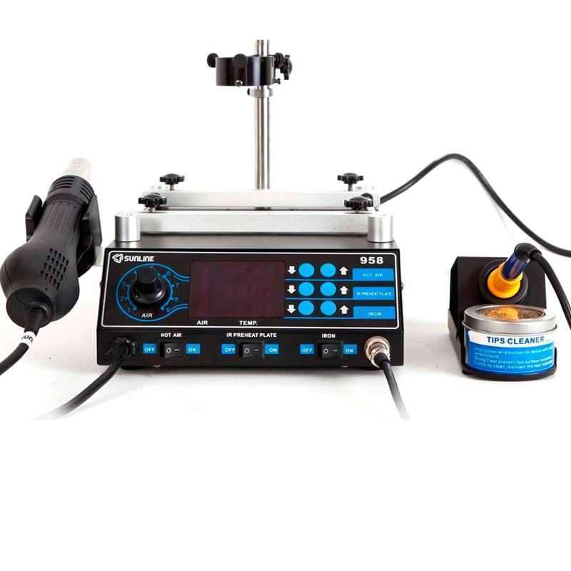 Sunline 958 Ön ısıtmalı Sıcak hava ve Lehimleme İstasyonu