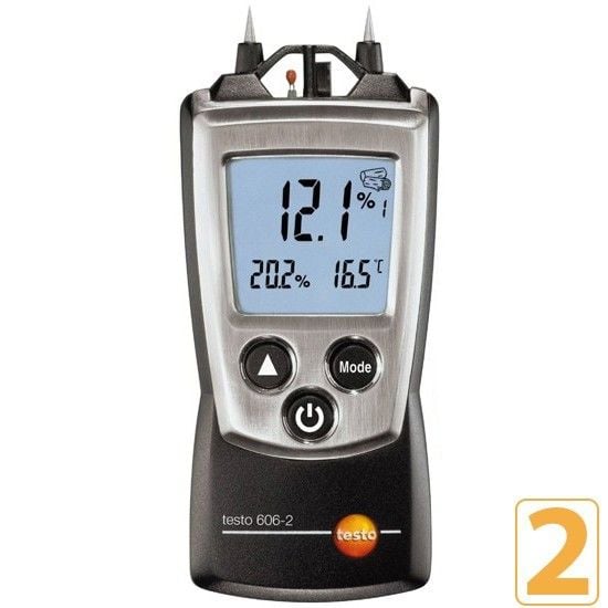 Testo 606-2 Ahşap Beton Nem, Hava Nem ve Sıcaklık Ölçer