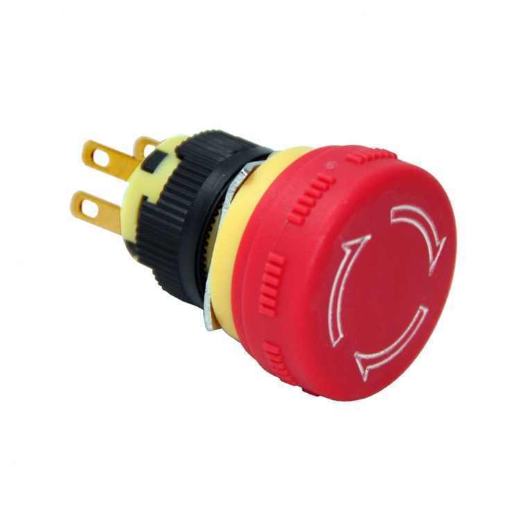 Acil-Stop Bas-Çevir 2NC 16mm-Kafa:27mm