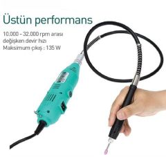 Proskit Pt-5501I 40 Parça Taşlama Seti El Matkabı