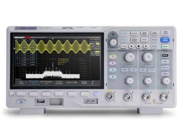 Siglent SDS1104X-U 4Kanal 100MHz Dijital Osiloskop