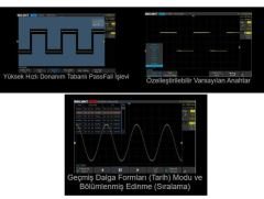 Siglent SDS1104X-E 4Kanal 100MHz Dijital Osiloskop