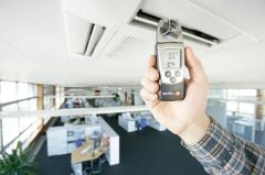 Hassas Testo 410-2 Anemometre (Hız+Sıcaklık+Nem)
