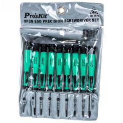 Proskit Sd-0839 Antistatik 9 Parça Tornavida Seti