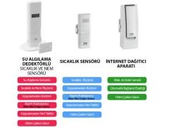 TFA WH305-B Su Baskın Dedektörlü Akıllı Sıcaklık ve Nem Takip Seti