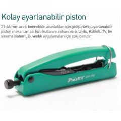 Proskit CP-316 F/BNC/RCA Konnektör Sıkma Pensesi