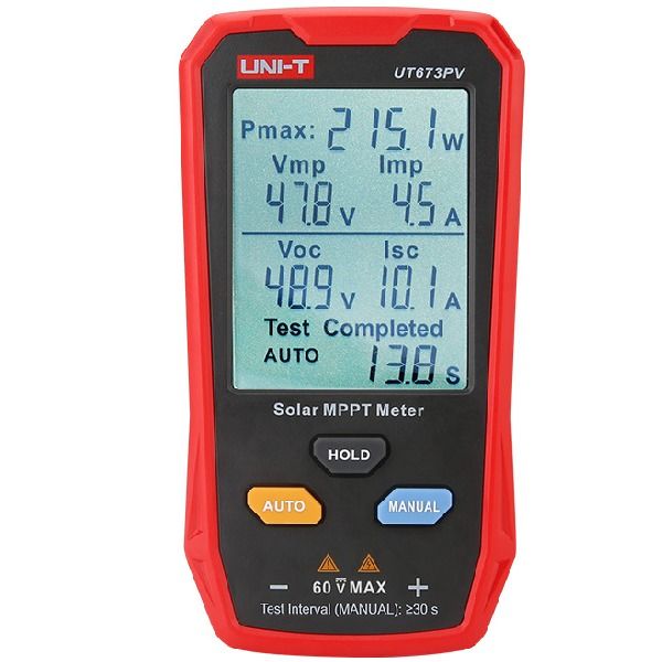 Unit UT673PV Güneş MPPT Ölçer