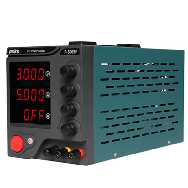 Prolink P-3005F 30V 5A Ayarlanabilir DC Güç Kaynağı