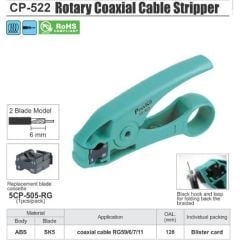 Proskit Cp-522 Koaksiyel Kablo Soyucu