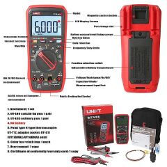 Unit UT18B MAX True RMS Dijital Multimetre