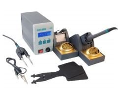 Quick 3112 SMD Lehimleme İstasyonu + QUICK 986 Cımbız Havya