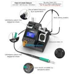 JBC CD-2BQE CD-2SQE Havya İstasyonu Seti 130W/40W