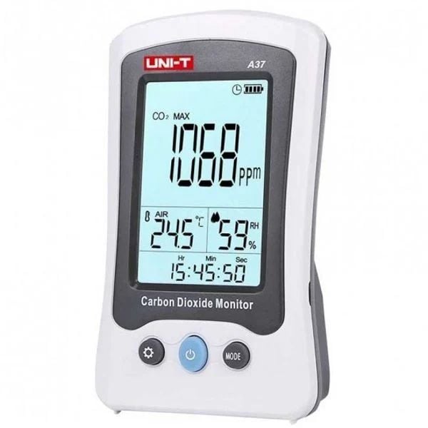 Unit A37 Karbondioksit Sıcaklık ve Nem Ölçer