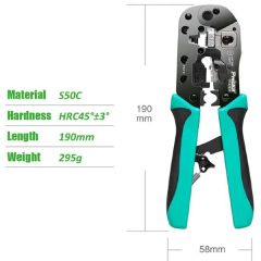 Proskit CP-376TA Cat7 Modüler Sıkma Pensesi