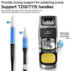 AiXun T380 80W Mini Taşınabilir Şarjlı Havya İstasyonu