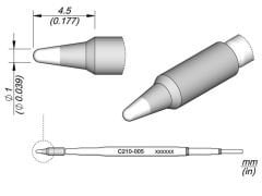 JBC C210-005 Lehimleme Havya Ucu
