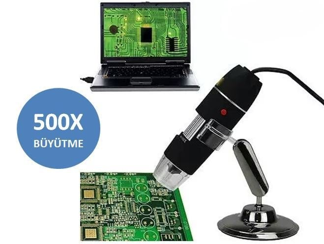 500X USB Dijital Mikroskop