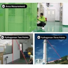 Proskit NT-6350 50M Mini Şarjlı Hassas Lazer Metre