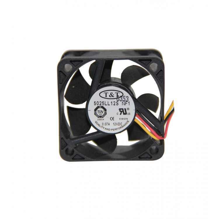 FAN 50X50X25 12V DC 3 KABLOLU