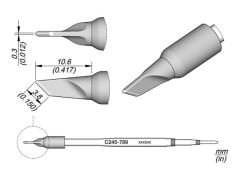 JBC C245-789 Bıçak Tipi Havya Ucu